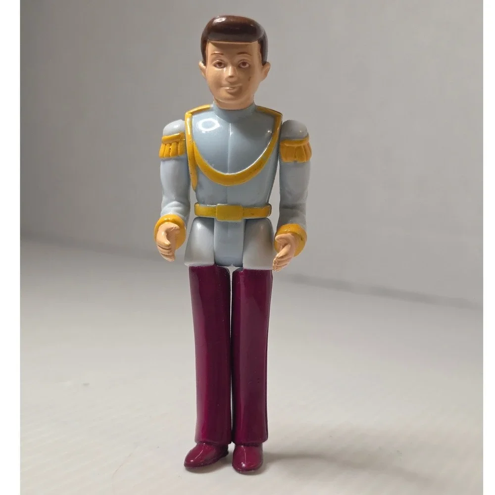 Disney‎ Prince Charming Figure 4in Blue/Maroon Fair 2003 Cinderella